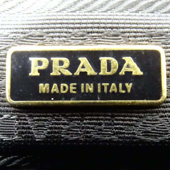 Prada PRADA Women's Brand Handbag Shoulder Bag One-Shoulder Leather Black BR0... - Picture 7 of 16